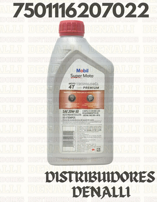 ACEITE MINERAL 4T 20W-50. MOBIL