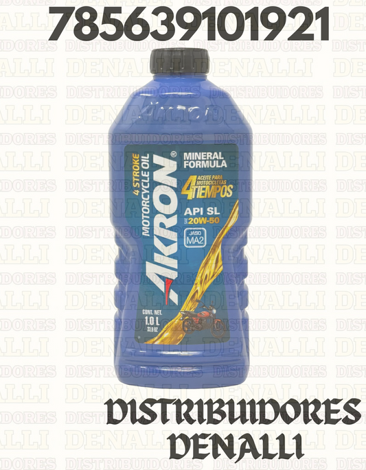 ACEITE MINERAL 4T 20W-50. AKRON